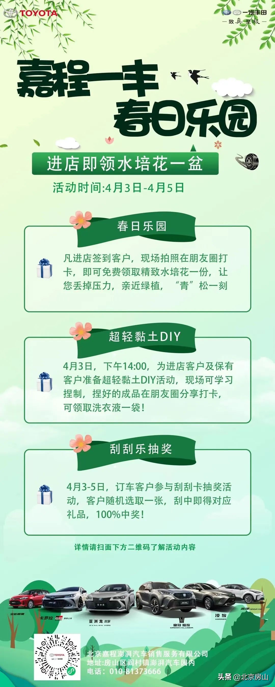 2022房山汽车消费券4s店,房山购车优惠政策