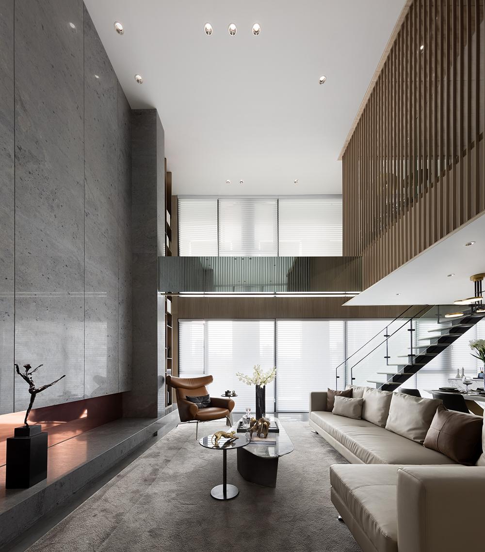 轻奢风电视背景墙大理石灰,新中式高级灰大理石电视背景墙