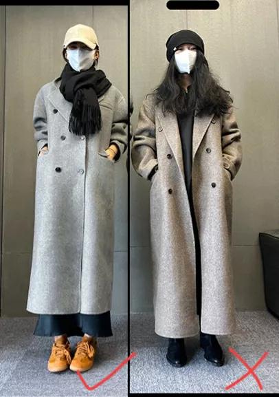 惊艳穿对灰大衣化身韩剧女主角,惊艳的女人韩剧穿衣搭配