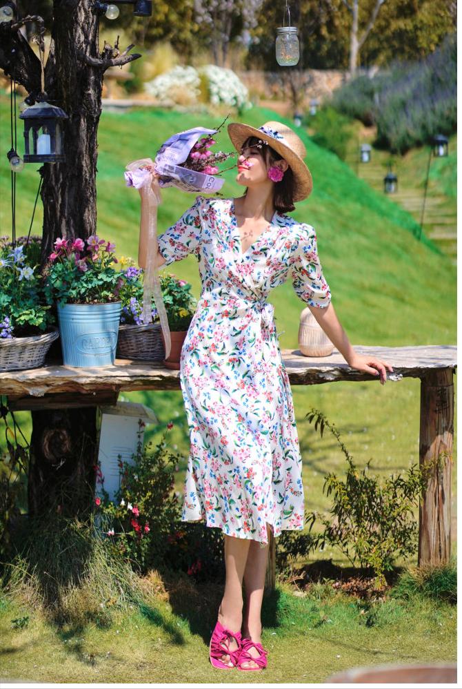 今年夏季的爆款碎花裙来咯,好看的碎花裙推荐夏学生党