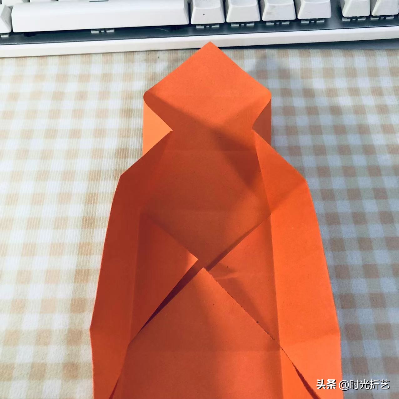 手工折纸纸盒抽抽乐,折纸纸盒教程