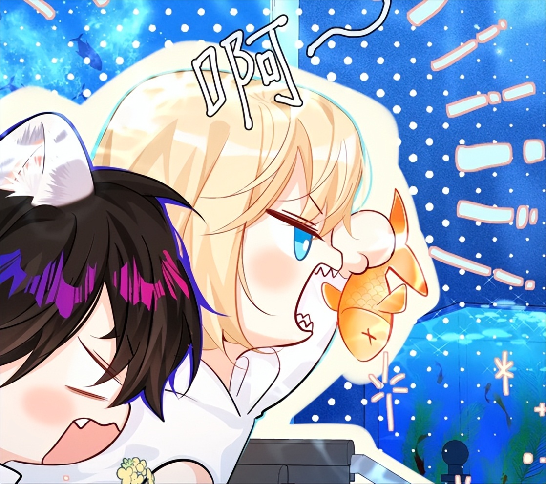 人鱼陷落:啵啵鱼画师示爱,兰波进入水族馆,是到了自助餐厅吗