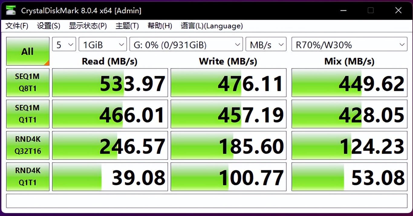 英睿达mx500和西数绿盘,西数绿盘M2固态评测