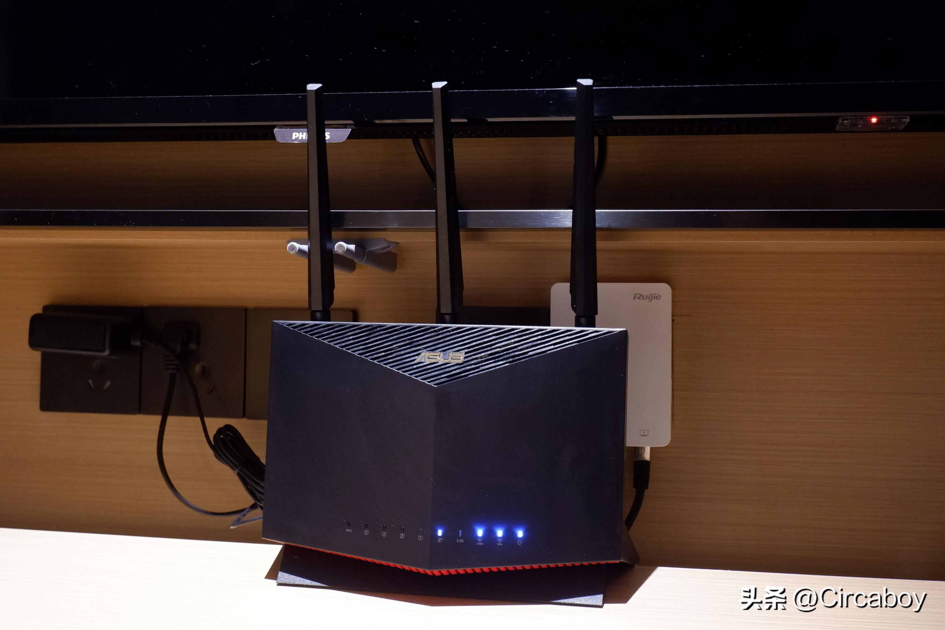 华硕ax86路由器2.5g网口怎么用,华硕路由器ac86u稳定性测试