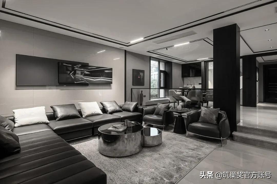 纯黑色装修设计师,纯黑色家装设计