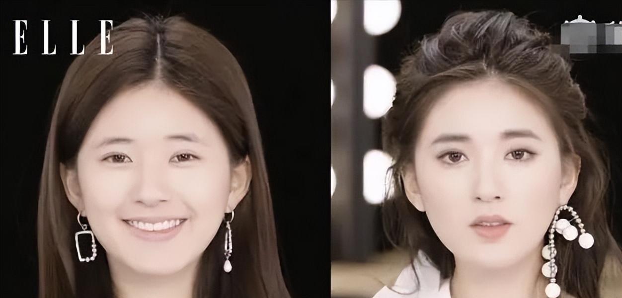 十大女星化妆前后对比,女星的素颜差距能有多大杨幂