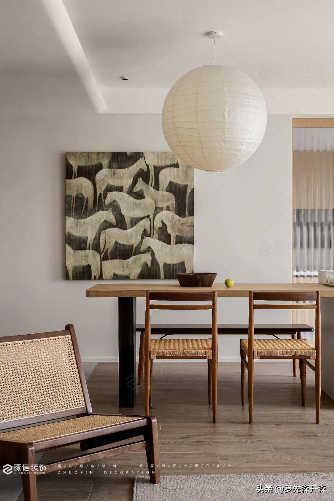 110m²东方美学与古朴自然的融合——万物于此居于自然