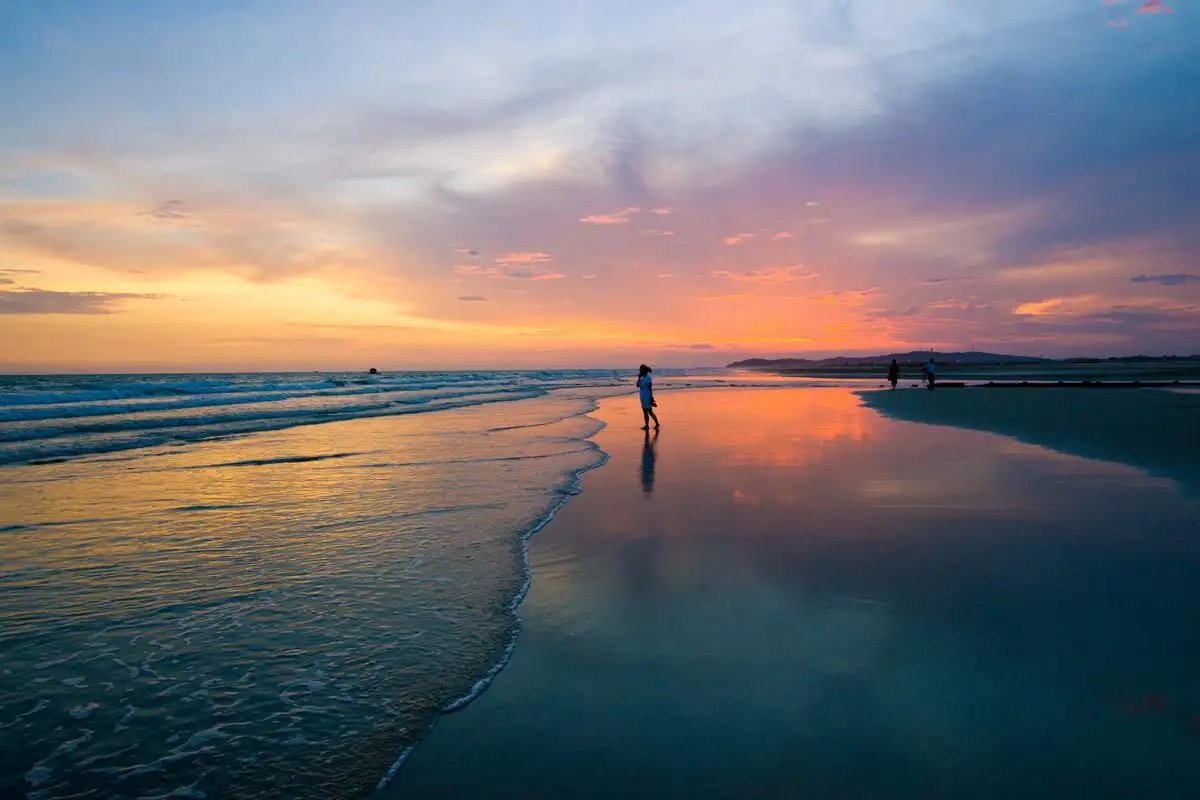 深圳桔钓沙实拍无滤镜,深圳海边桔钓沙攻略