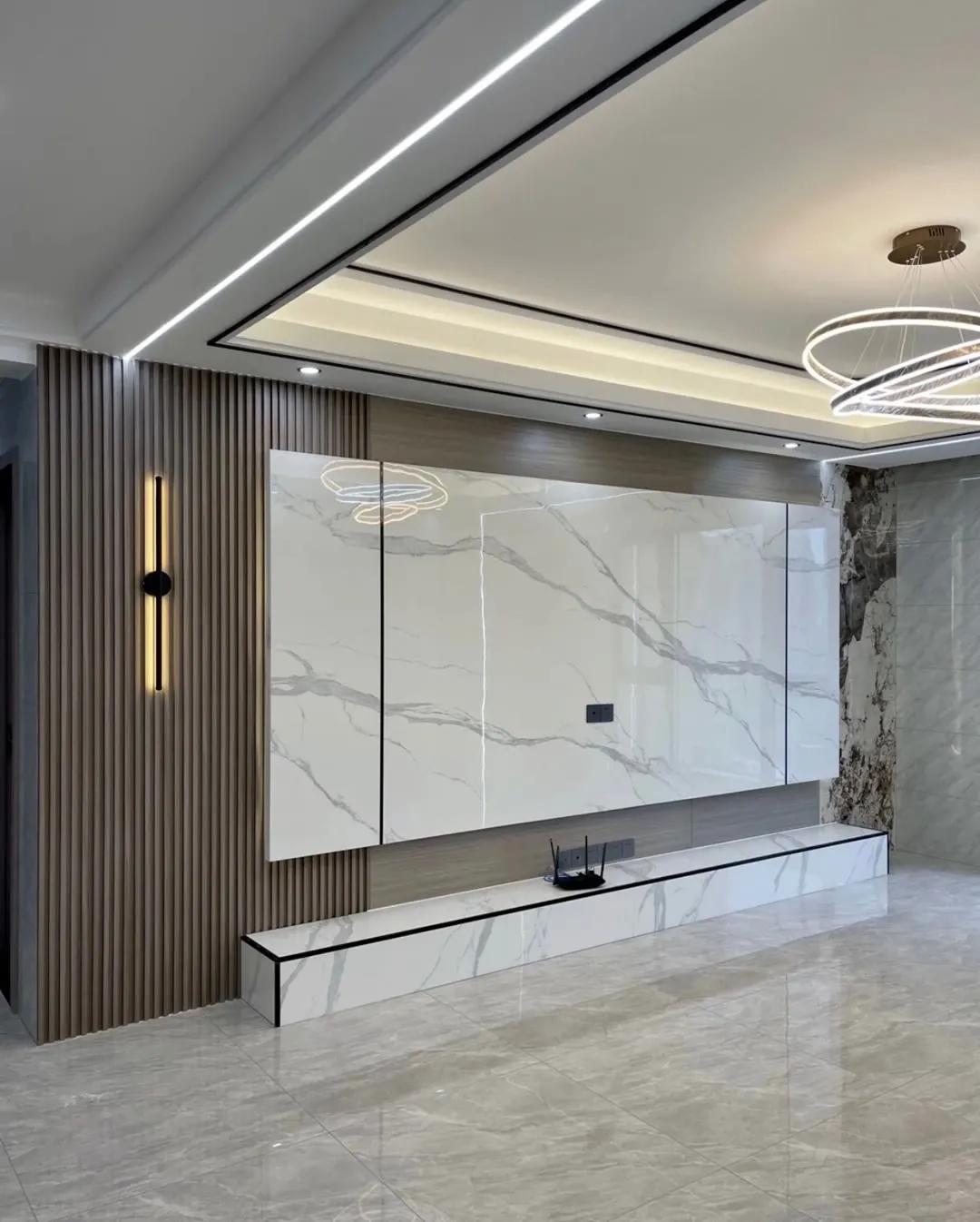 中式电视背景墙图,30款电视背景墙