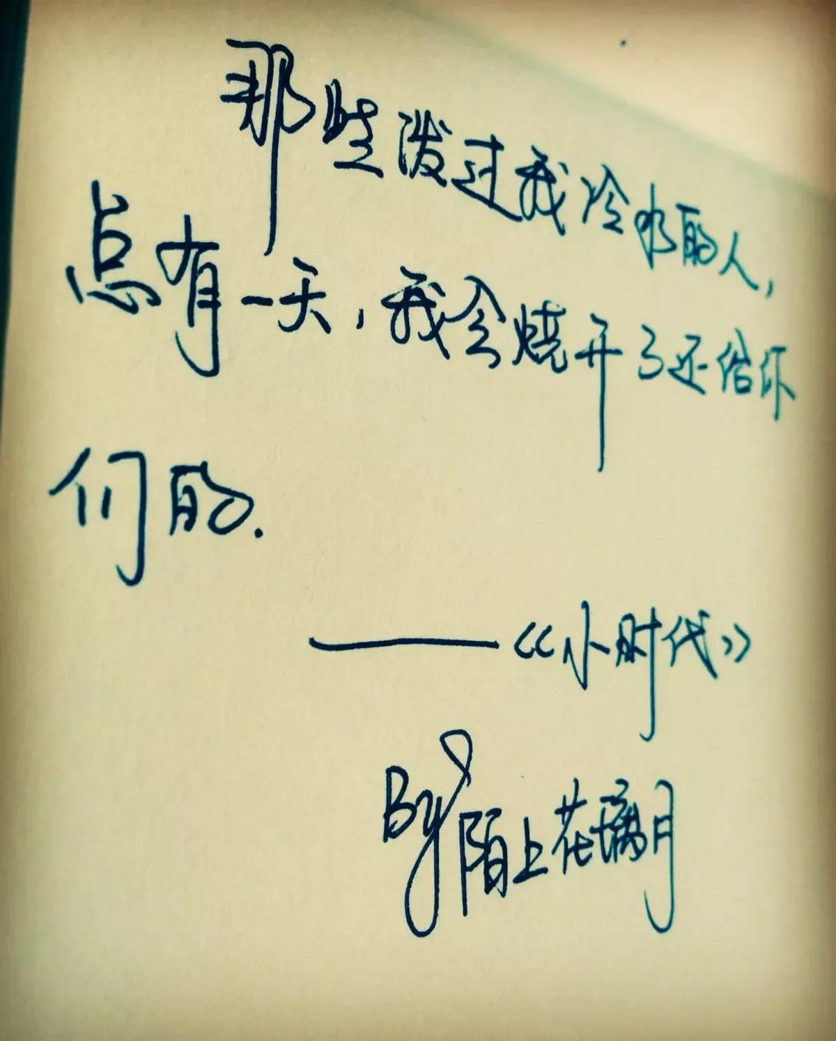 那纷纷扬扬的花瓣犹如万千飞碟，在蓝天下飞扬着翩跹的舞姿