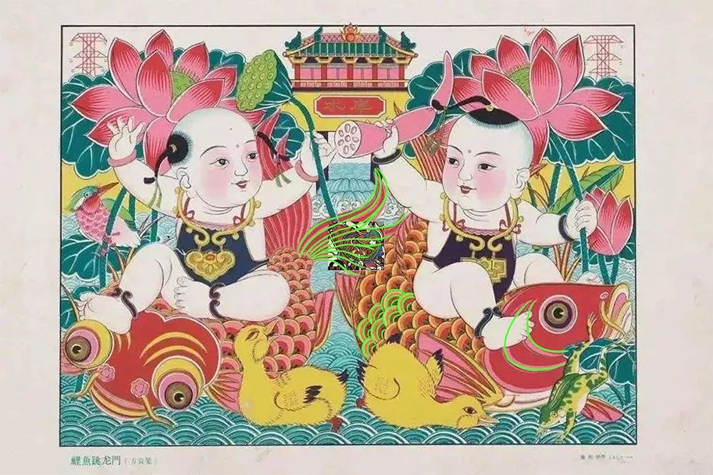 国潮风海报排版,国潮风插画作品介绍