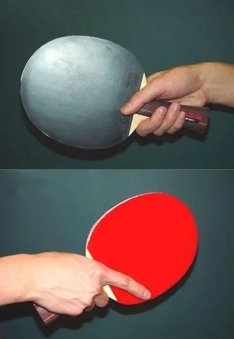 乒乓球拍握法横拍打法,乒乓横拍教学握拍