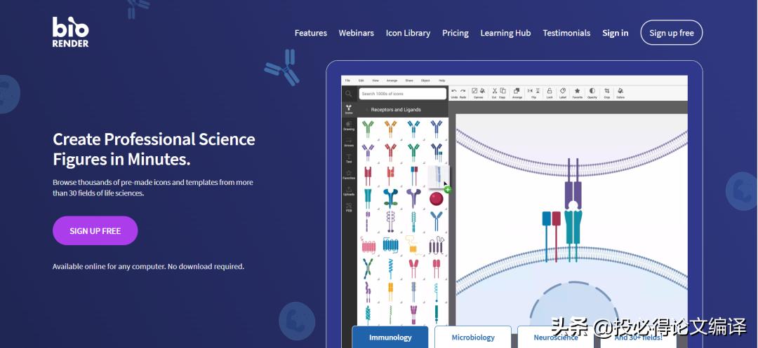 sci插图素材库,sci论文插图制作方法