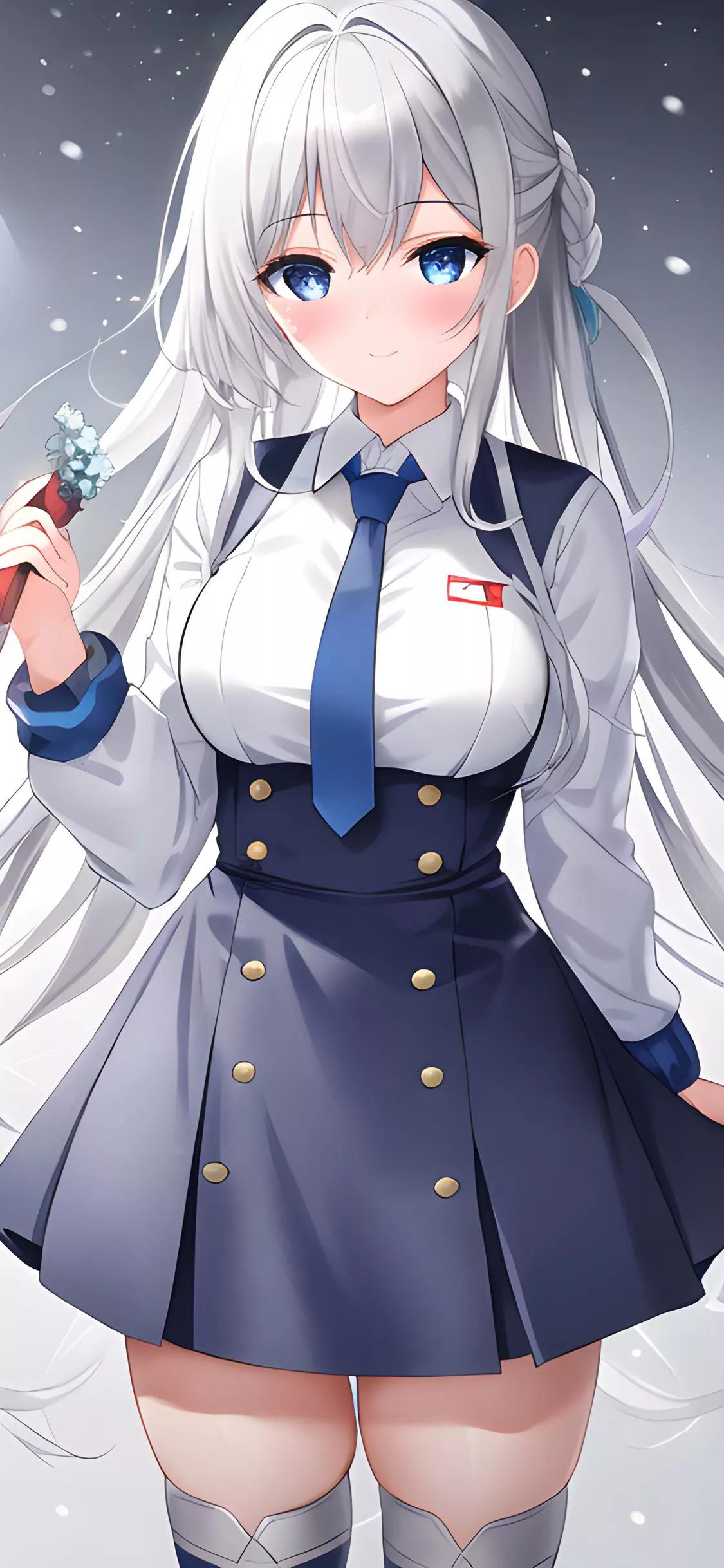 ai壁纸校服,学院风洋气衬衫儿童画