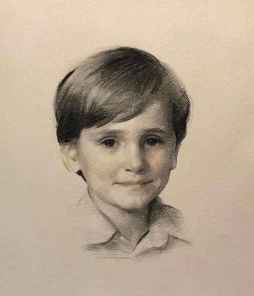 这样的素描你还怕没兴趣学吗,素描肖像画高水准