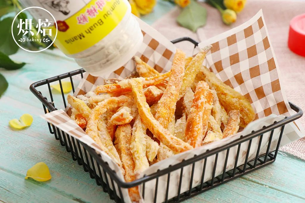 香酥油炸地瓜干,福建小吃地瓜干