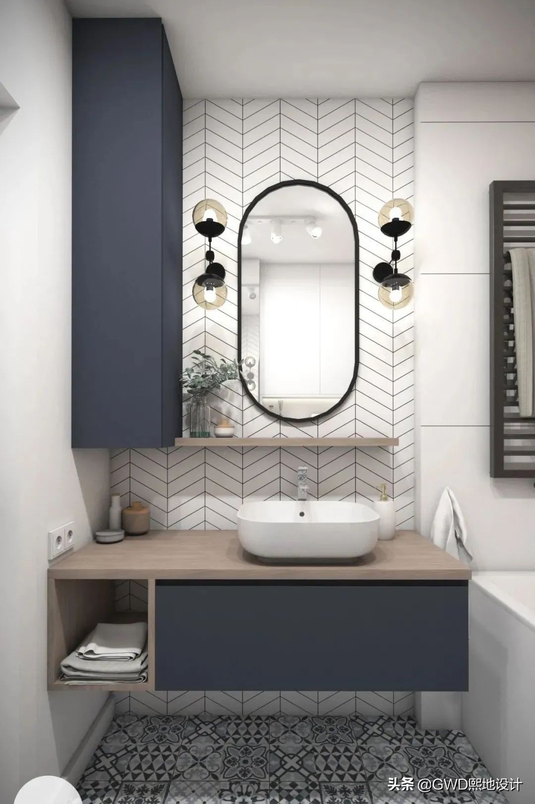 最美卫生间装修效果图,2021最火卫生间设计效果图