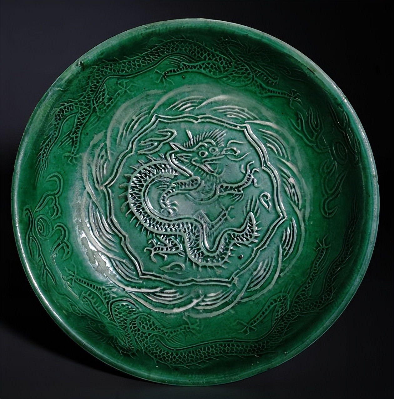 清早期秘色釉瓷器图片,颜色釉瓷器