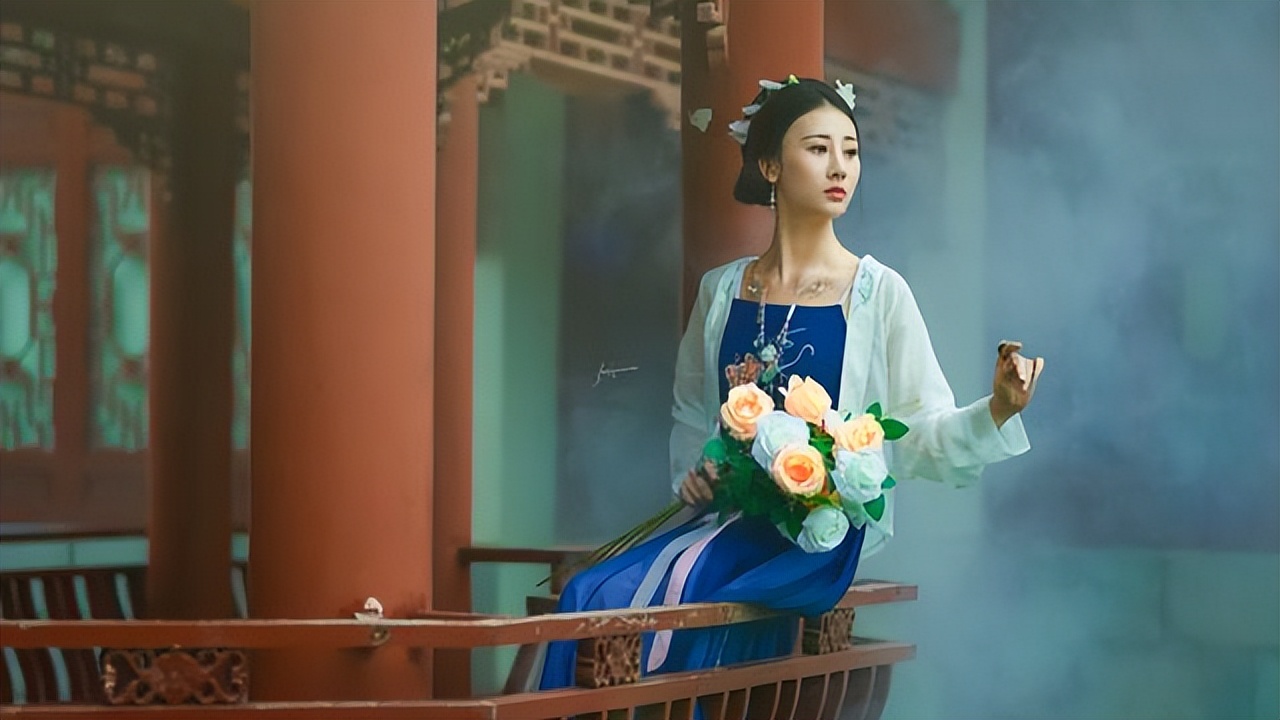 中年亦做儿女态,非不能豁达而是不敢。大七律写小情怀,步韵韦庄