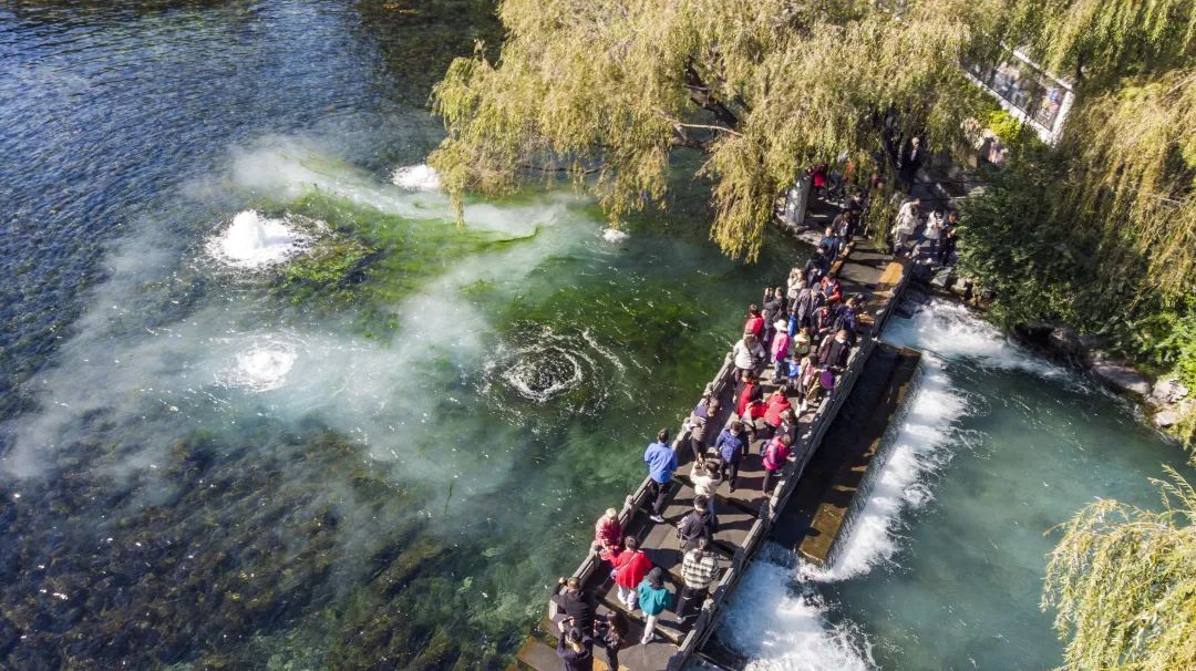 趵突泉上央视,趵突泉上新闻联播