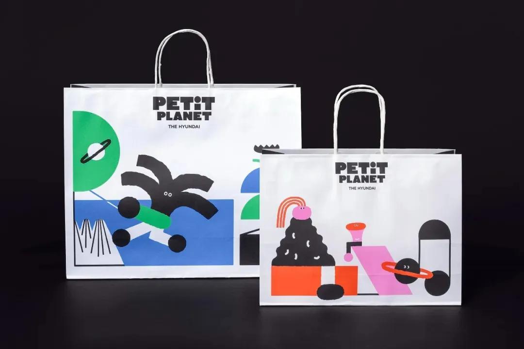 韩国儿童百货PetitPlanet品牌空间视觉设计