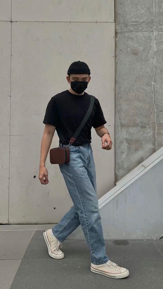 纯色t恤在春夏的4种打开方式,纯色大版t恤怎么穿才好看