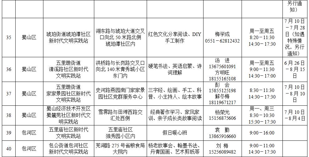 合肥寒假托管班共96个站点全免费,合肥学校暑假托管