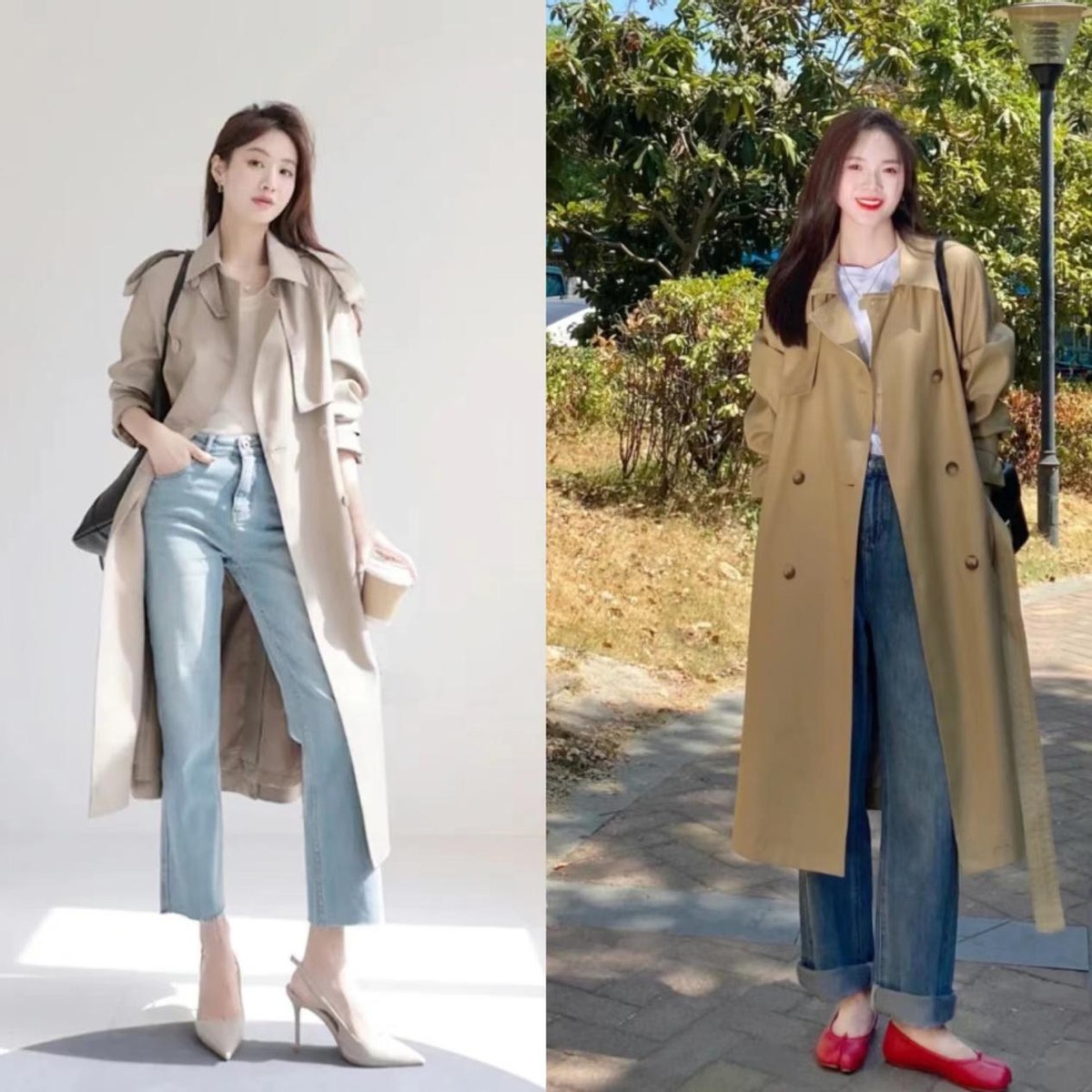 穿风衣搭配短靴,穿风衣适合的靴子