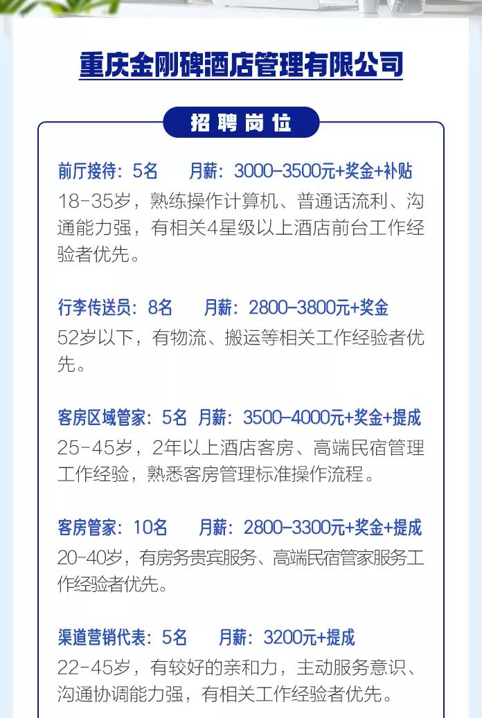 重庆北碚最新工作招聘,招聘北碚