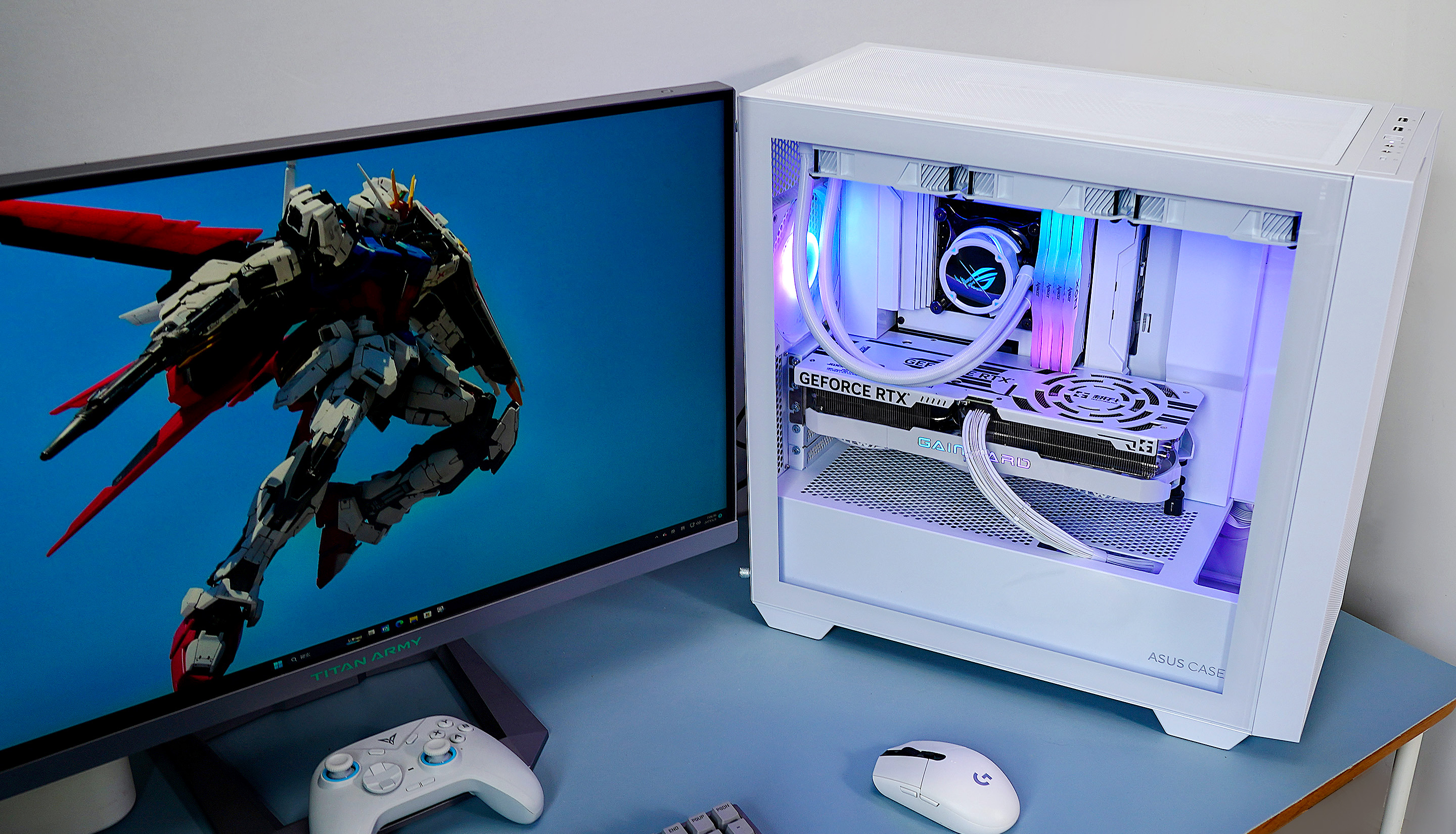 最新装机方式：背插式体验，I7+B760+RTX4070Ti攒台白白的主机