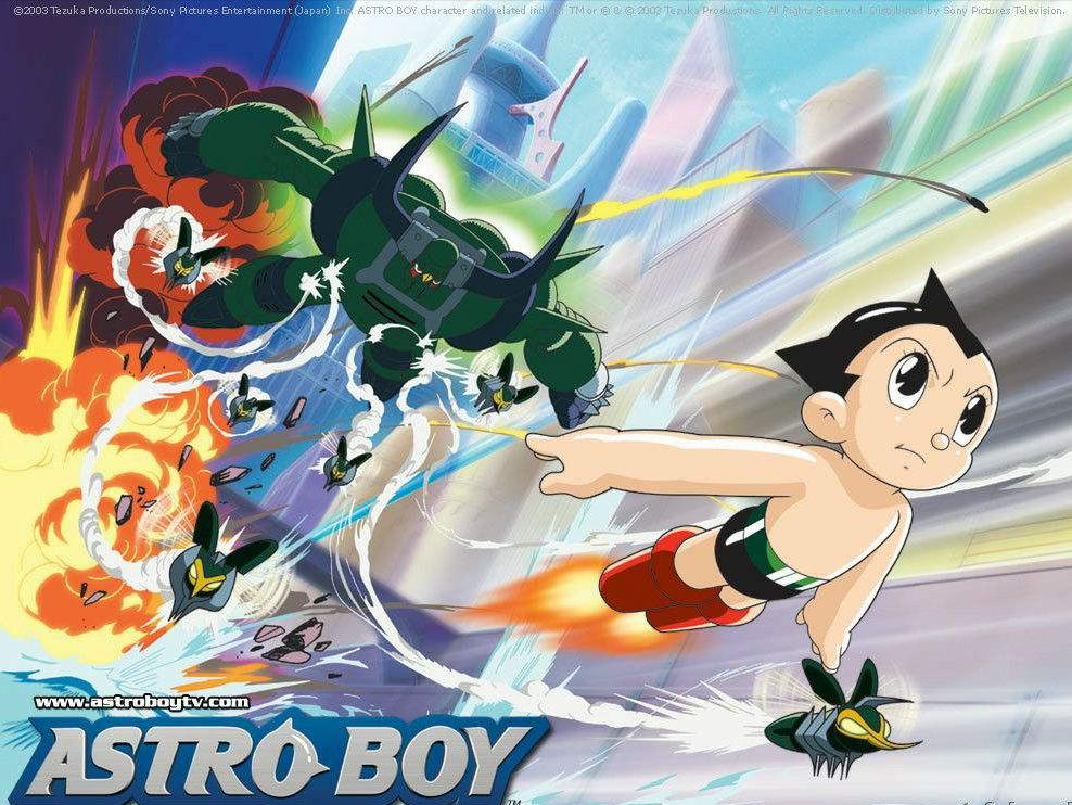 日本经典动漫铁臂阿童木,铁臂阿童木微信头像