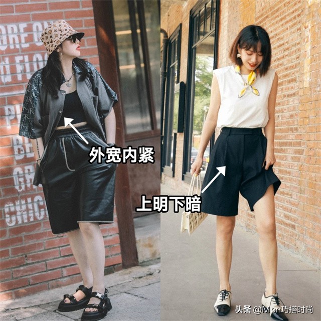 腿粗胯宽屁股大适合穿什么裤型,腿粗胯宽显瘦露腿裤