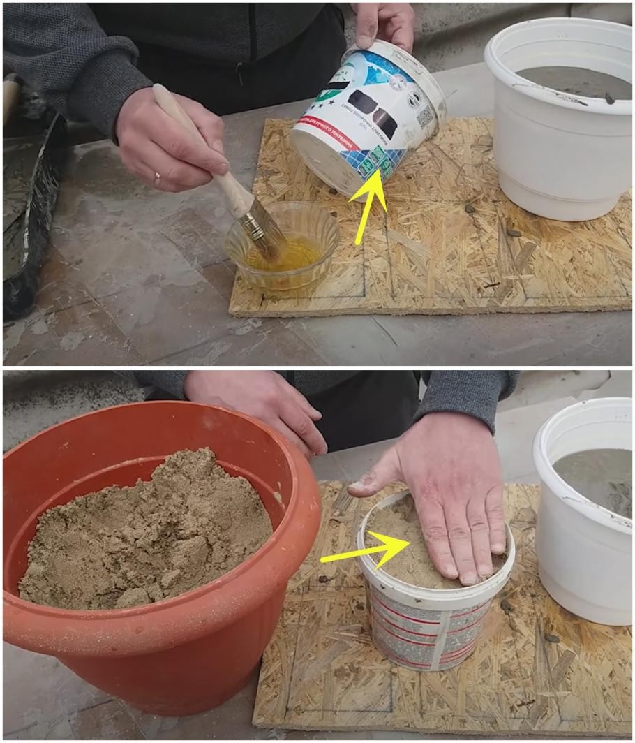 家庭可以用水泥花盆种花吗,在家种花什么花盆最好看