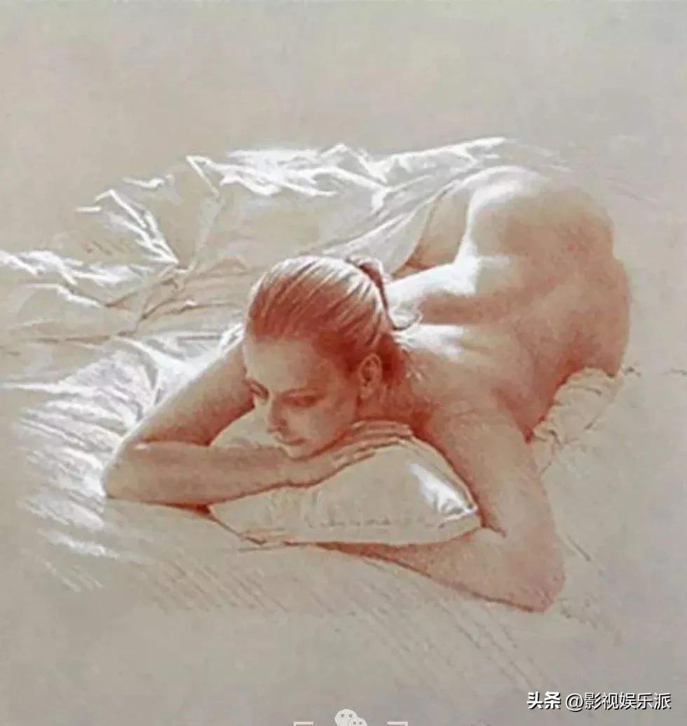 女人素描艺术作品欣赏,超漂亮女性素描画法