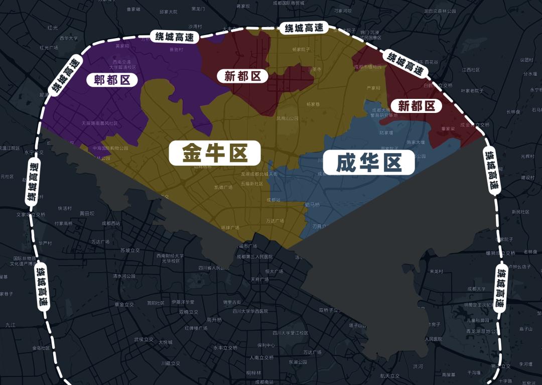 为什么成都北门没有南门发展得好,成都北门真的没有发展了吗