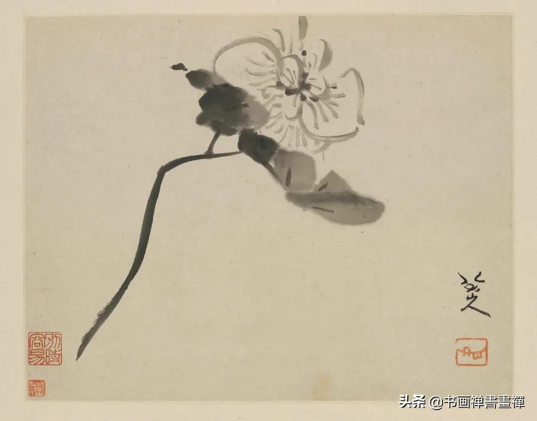 八大山人画山水画,八大山人作品欣赏国画