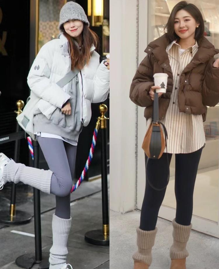 冬天穿“短款”羽绒服，记住这四个搭配公式，轻松变时髦又显腿长