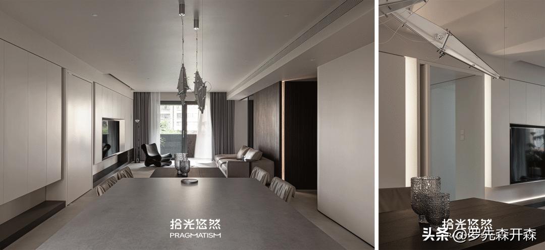 220个平方的房子室内设计,100平意式极简的家