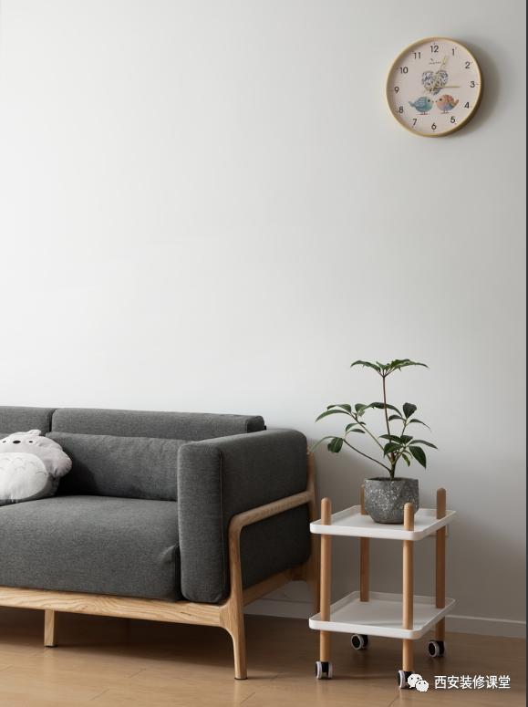 三室一厅92平原木色新中式,精装修大三室婚房