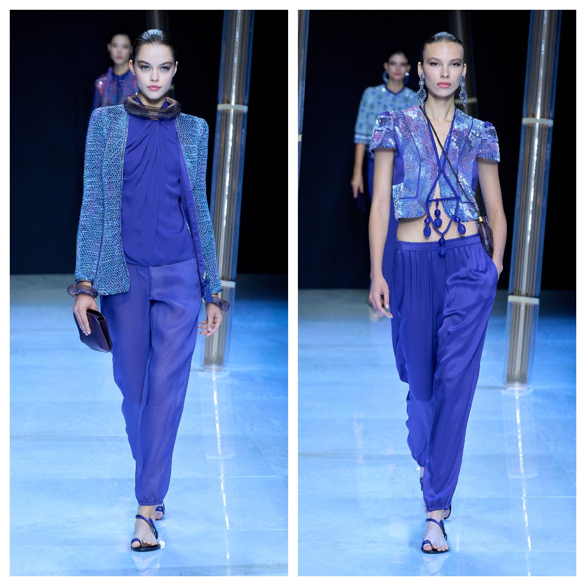 巴黎时装周2023秋冬阿玛尼,阿玛尼armani2022秋冬米兰时装周