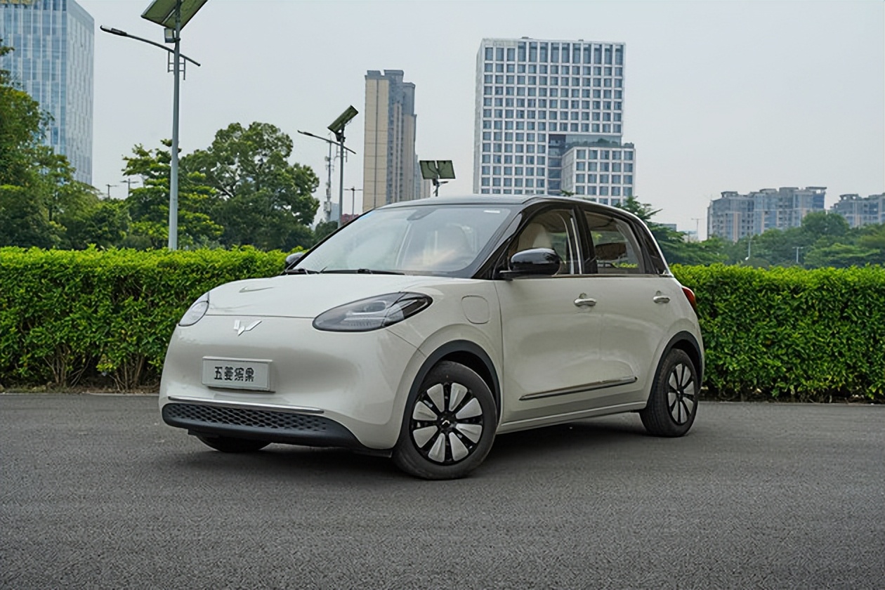 性价比高的新能源车推荐五菱缤果,五菱缤果五门四座新能源车