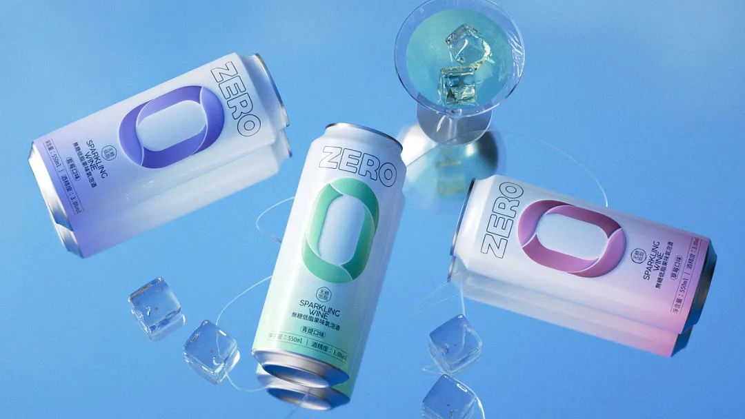 青岛精酿啤酒包装设计,樱花味啤酒