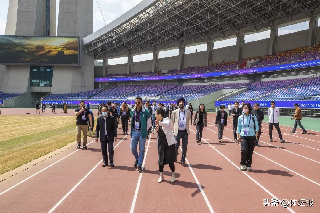杭州亚运会官方代表参观亚运场馆,杭州亚运会开幕式场馆参观