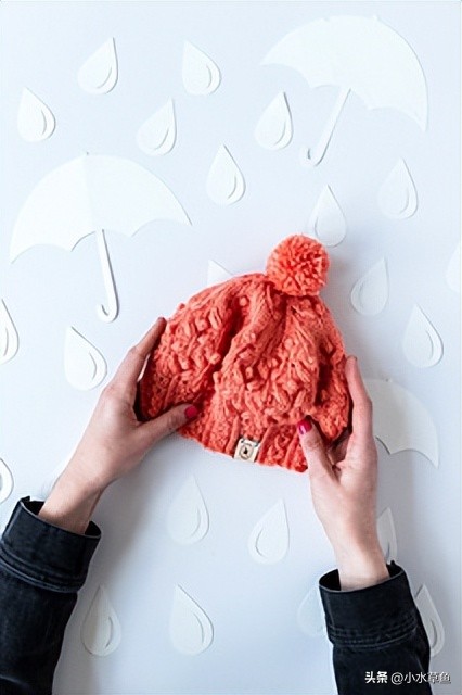 编织贝雷帽帽顶尺寸,手工编织有帽沿的贝雷帽