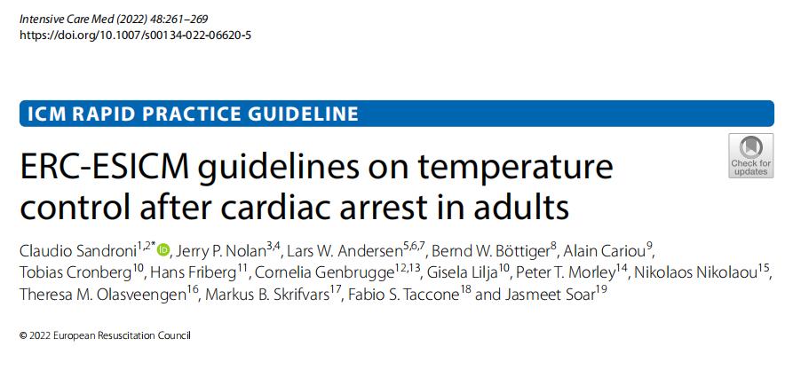 心肺复苏亚低温治疗时间,心肺复苏专家共识