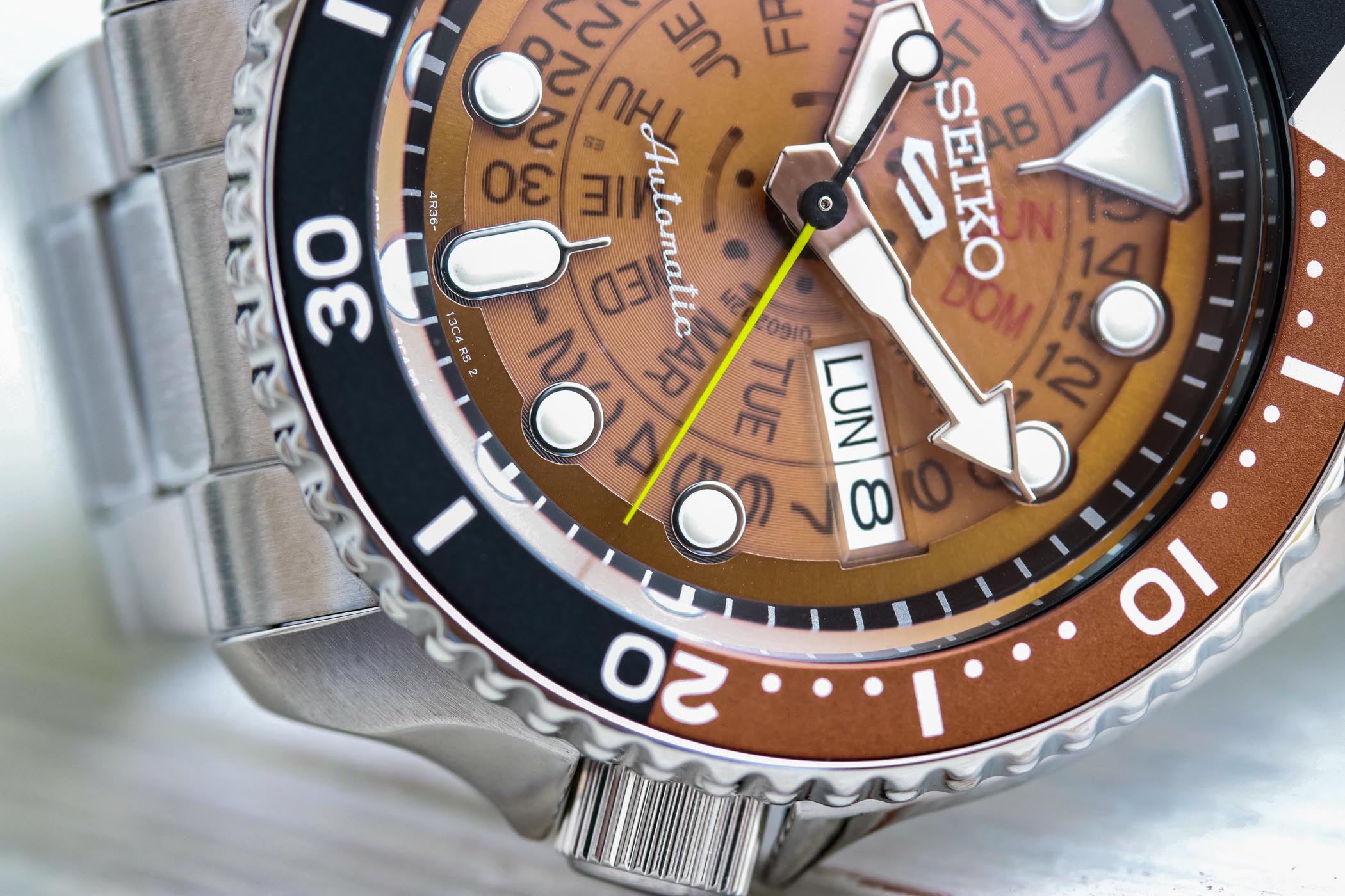 精工5号运动TimeSonarSRPJ45SRPJ47腕表——廉价但有趣