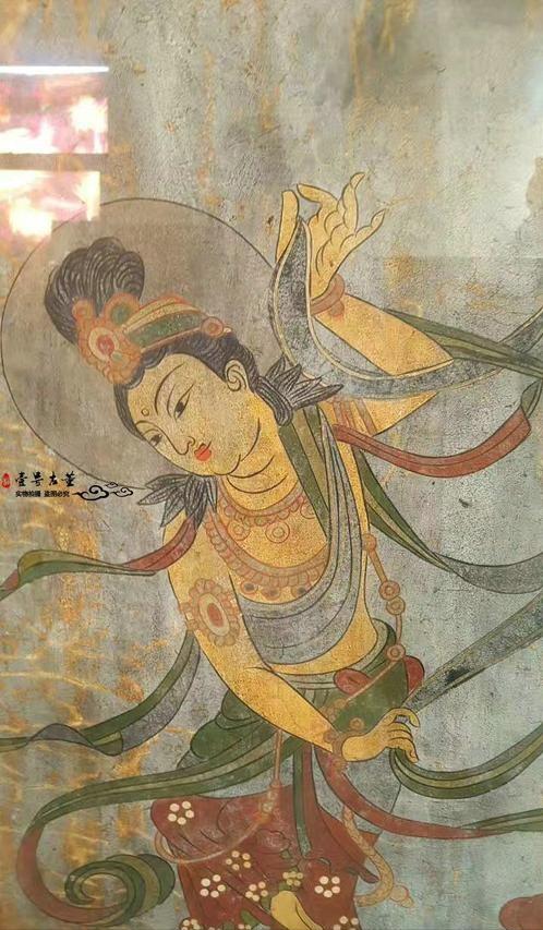 道教佛教题材绘画欣赏,佛教五佛神像绘画