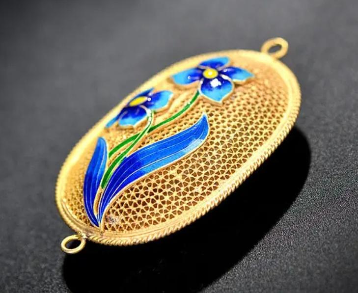 珐琅银珐琅金区别,高温珐琅和烧蓝有什么区别