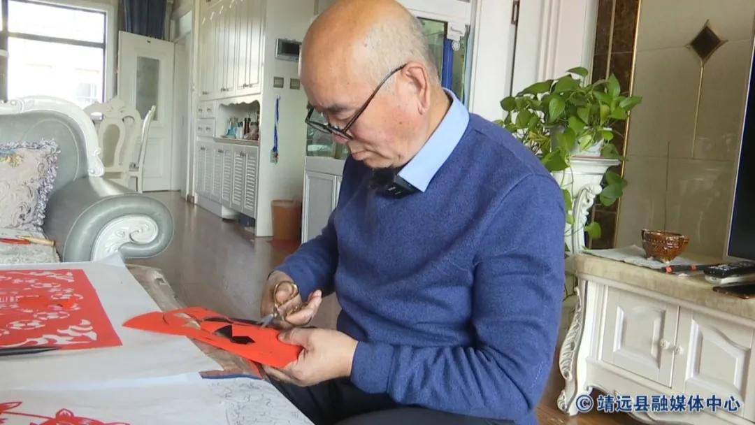 王世义用剪纸艺术触摸时代脉搏,甘肃靖远王世义先生剪纸作品赏析