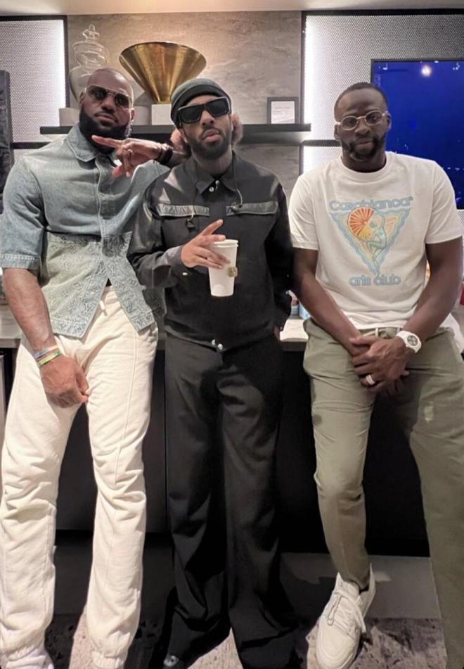 追梦格林和詹姆斯多伦多,詹姆斯和追梦格林聚会